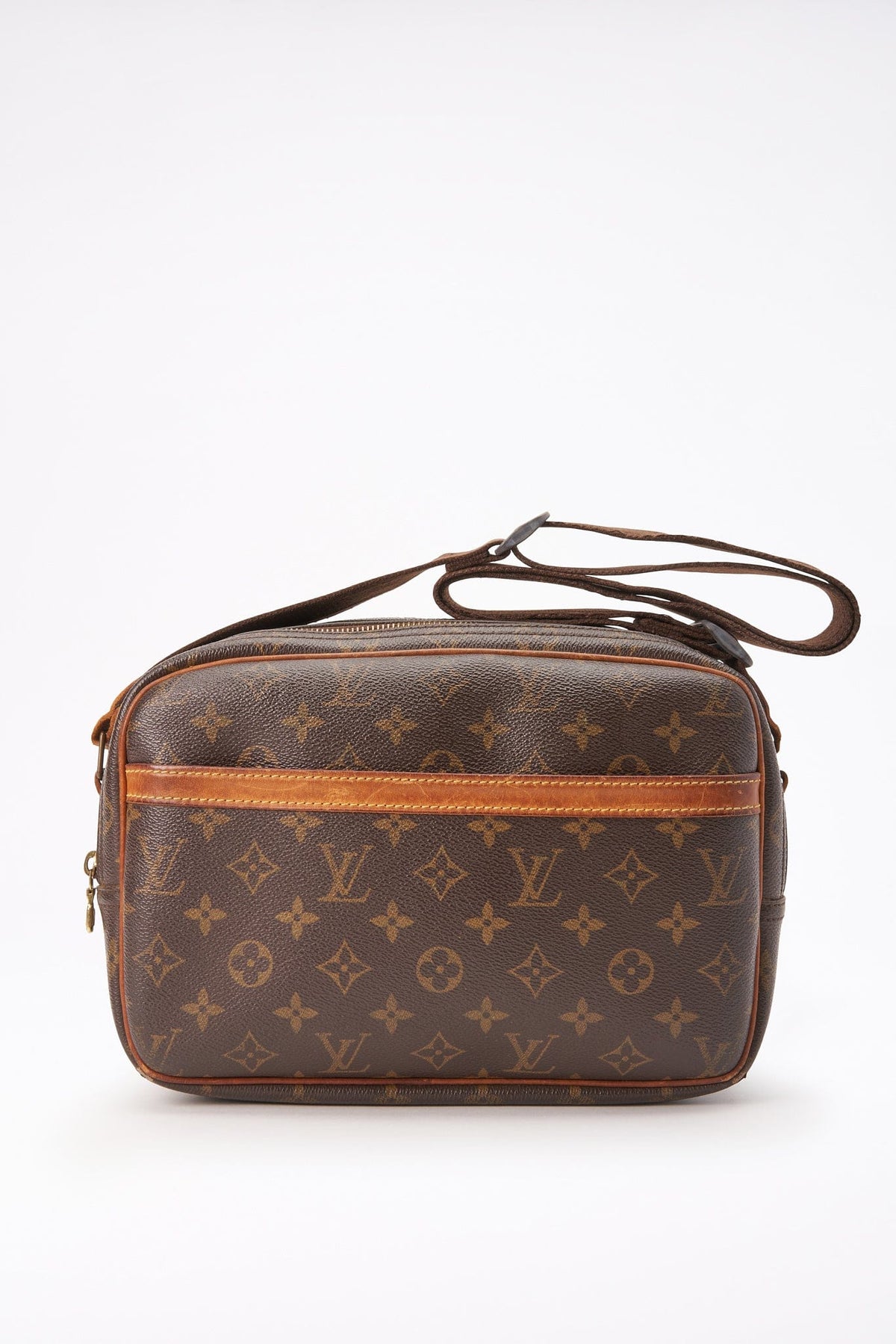 Vintage Louis Vuitton Reporter Monogram Canvas Brown Bag