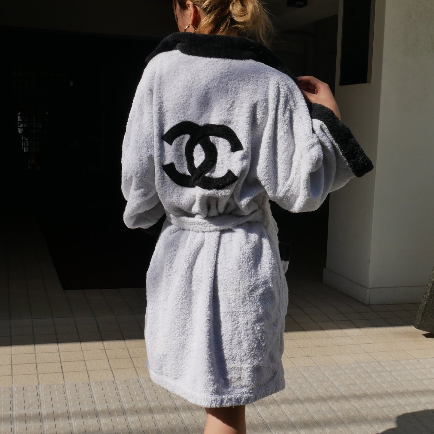 Chanel Cruise 1993 Terry Cloth Bathrobe