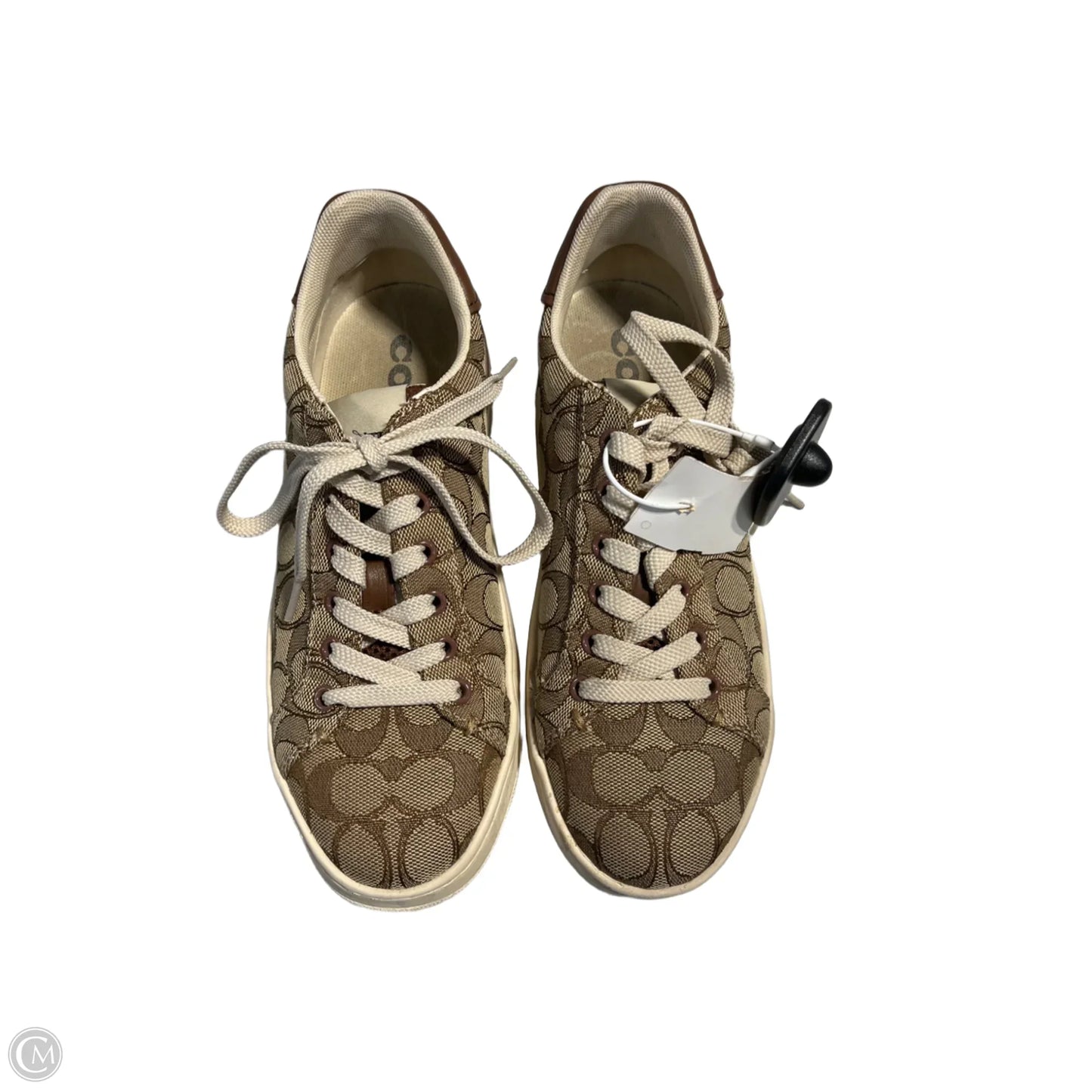 Shoes Designer By Coach In Tan, Size: 6.5