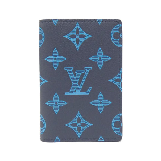 Louis Vuitton Monogram Shadow Organizer Du Push M82324 Card Case