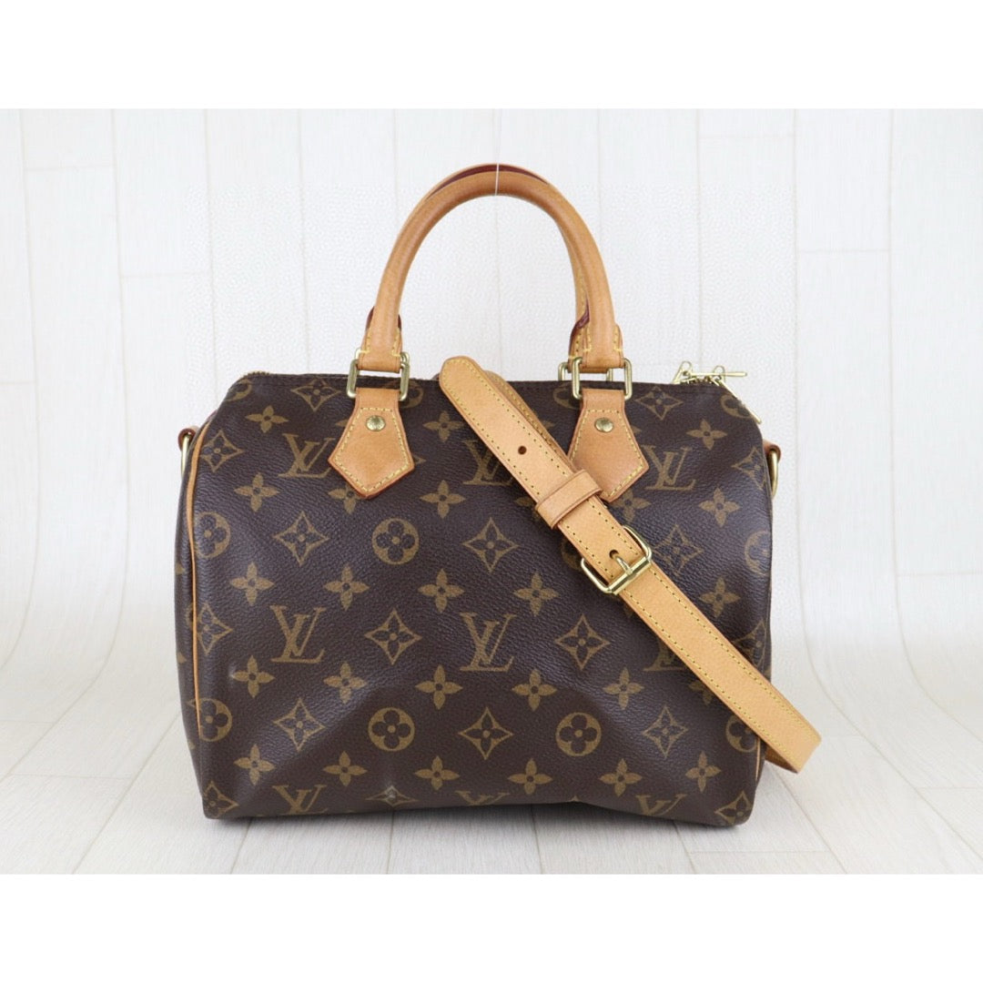 Good ( Rank AB) ｜ LV Monogram Speedy 25 Hand Bag With Shoulder Strap｜S25032303