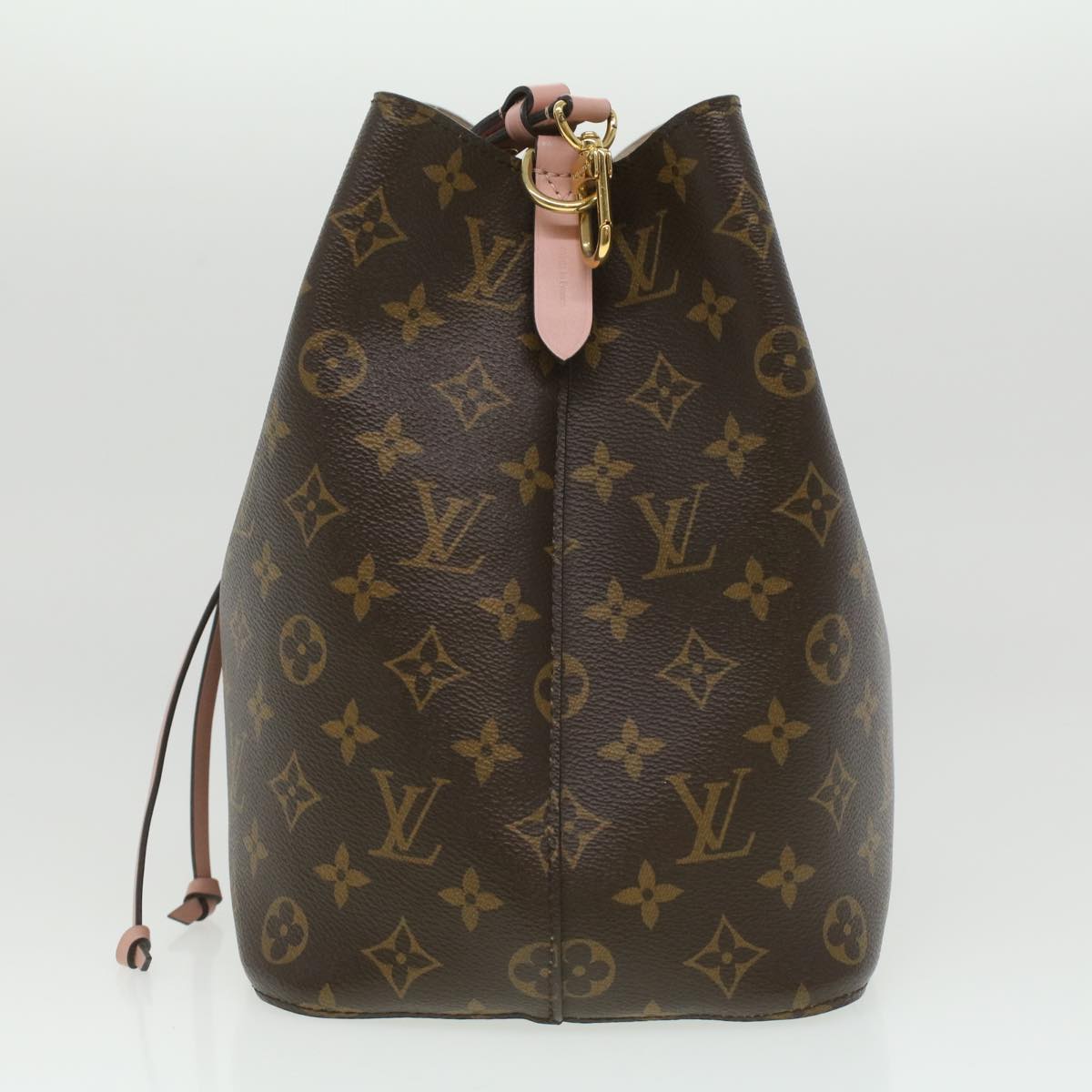 LOUIS VUITTON Monogram Neo Noe Shoulder Bag Rose poodle M44022 LV Auth 33984