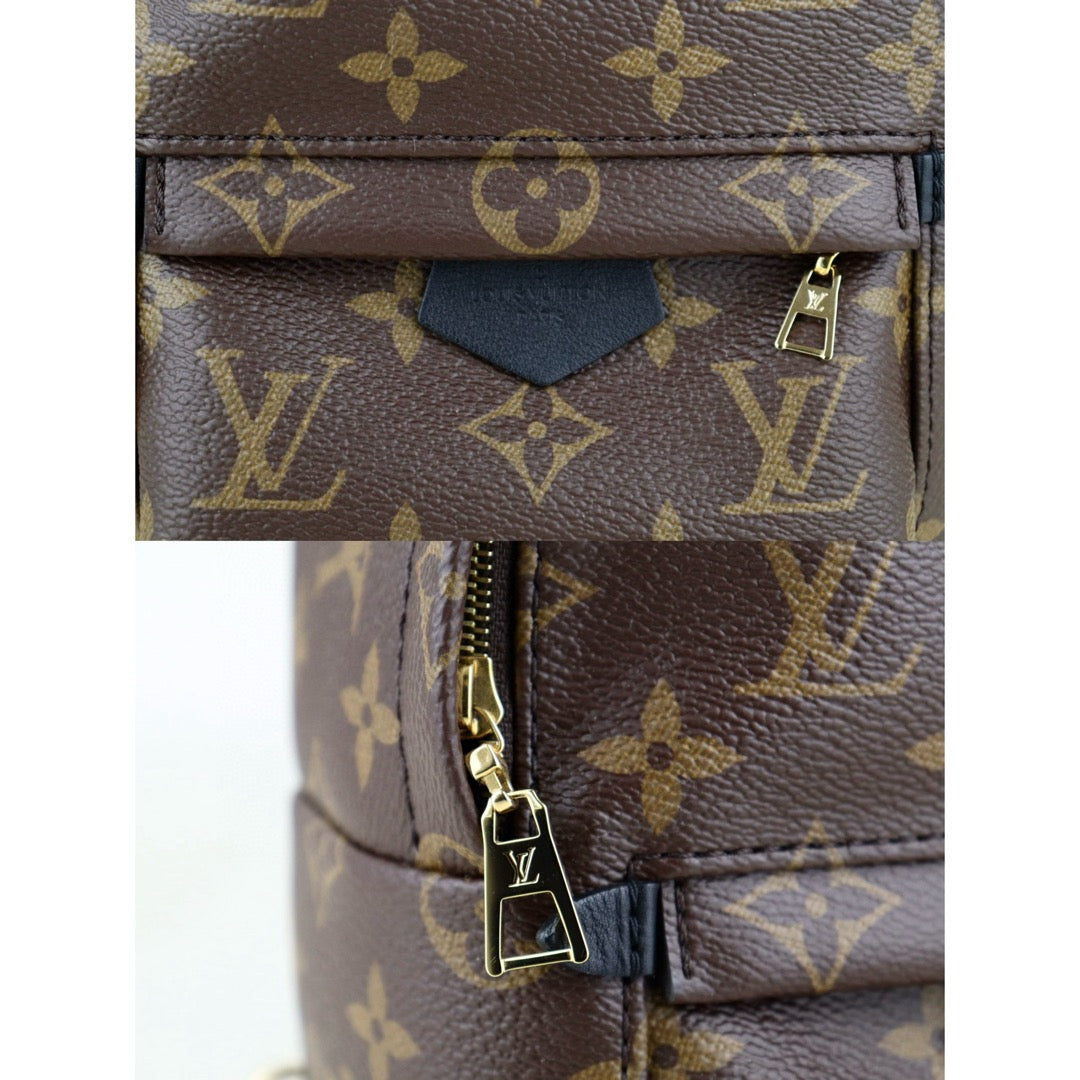 Very Good ( Rank A) ｜  LV Monogram Coated Canvas Mini Palm Springs Backpack｜S24111219