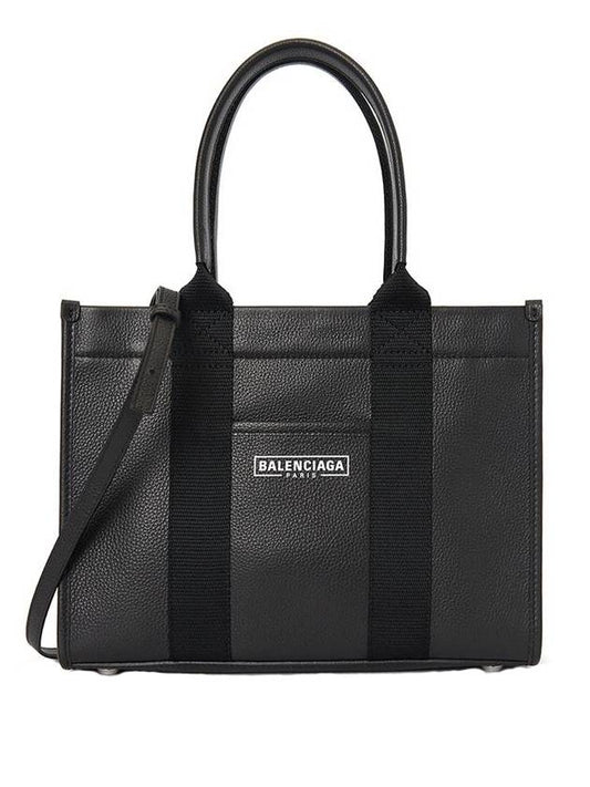 Luxury Balenciaga  Hardware Small Cross Tote Bag Black