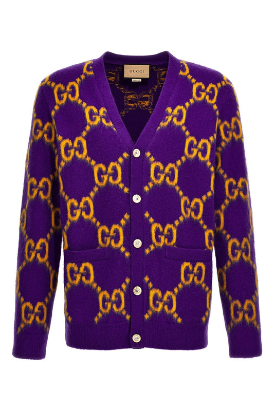Gucci Men Logo Cardigan