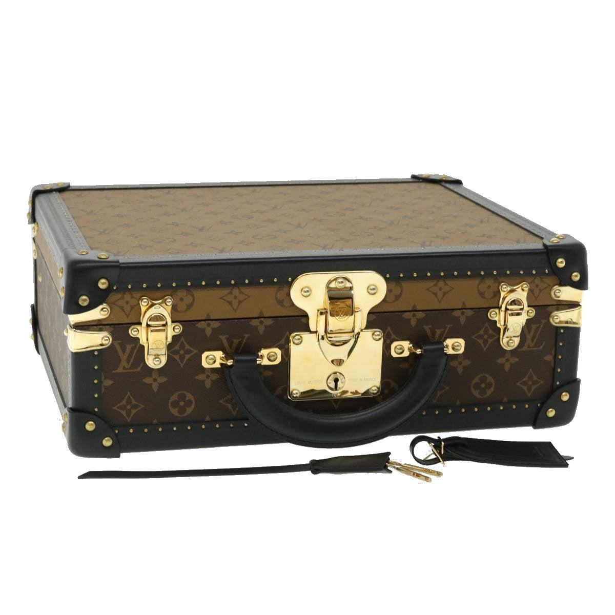 LOUIS VUITTON Monogram Reverse Canvas Cotoville 40 Trunk M20085 LV  34216A