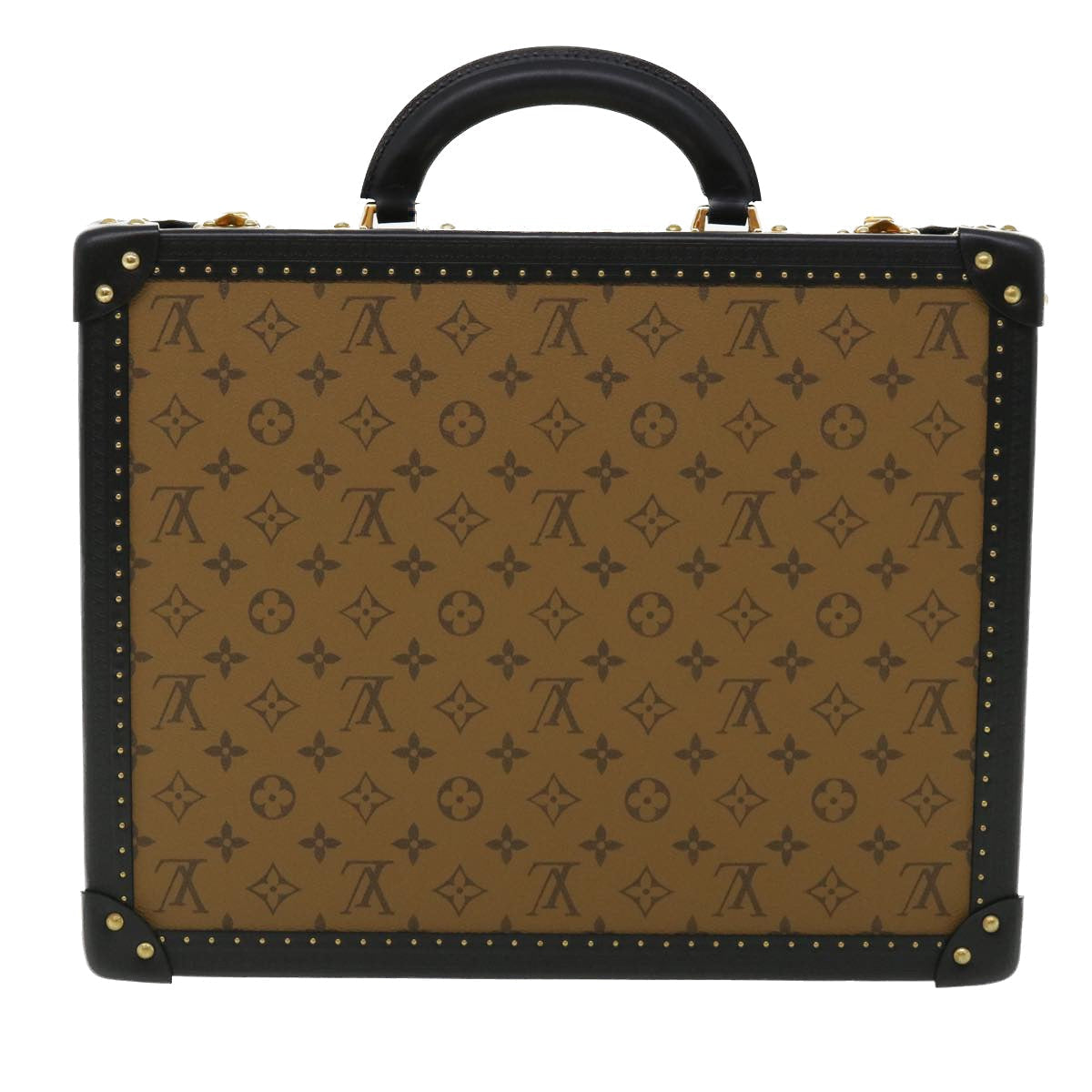 LOUIS VUITTON Monogram Reverse Canvas Cotoville 40 Trunk M20085 LV  34216A
