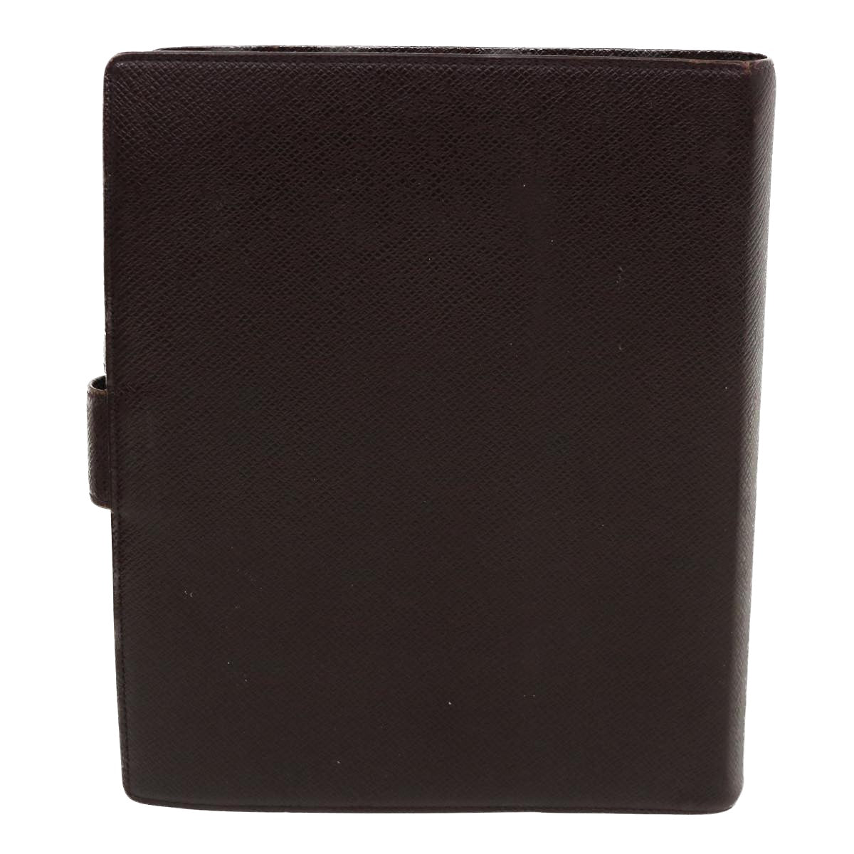 LOUIS VUITTON Taiga Leather Agenda GM Day Planner Cover Acajou R20414 Auth 34350