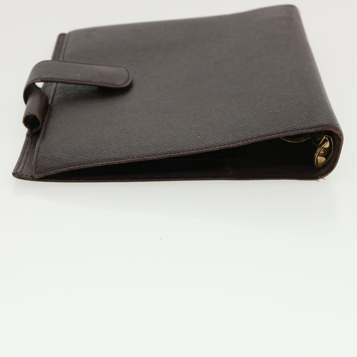LOUIS VUITTON Taiga Leather Agenda GM Day Planner Cover Acajou R20414 Auth 34350