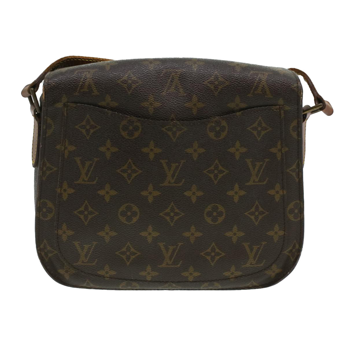 LOUIS VUITTON Monogram Saint Cloud GM Shoulder Bag M51242 LV Auth 34423