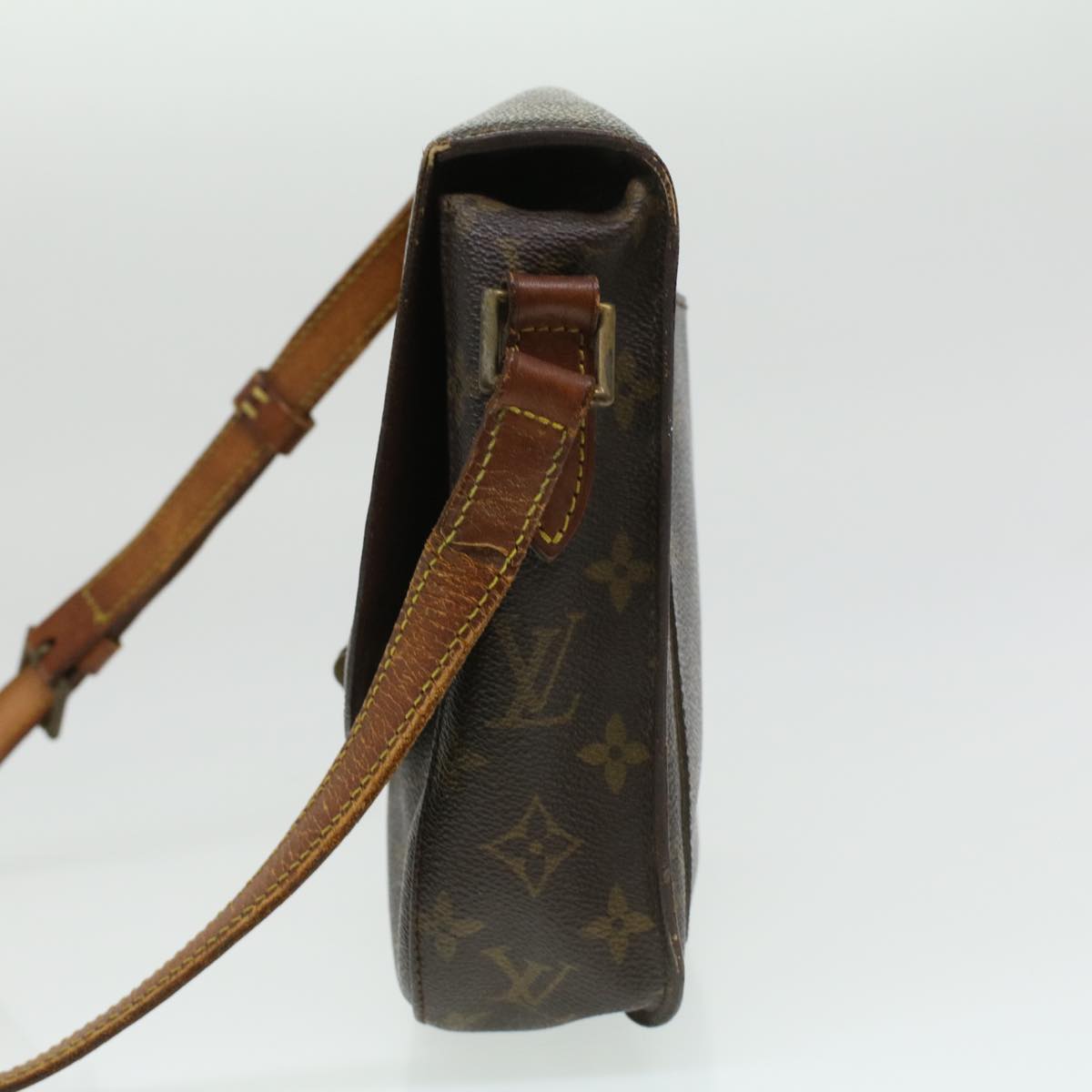 LOUIS VUITTON Monogram Saint Cloud GM Shoulder Bag M51242 LV Auth 34423