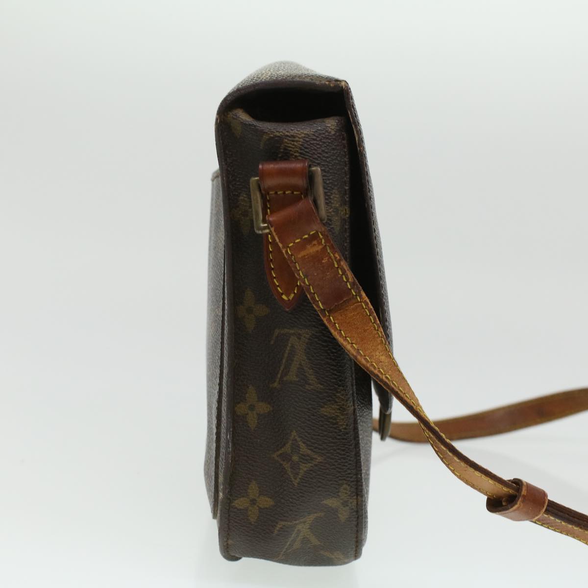 LOUIS VUITTON Monogram Saint Cloud GM Shoulder Bag M51242 LV Auth 34423