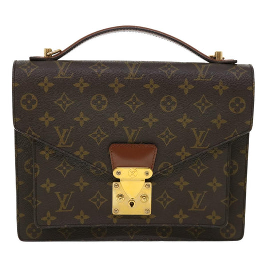 LOUIS VUITTON Monogram Monceau 26 Hand Bag 2way M51187 LV Auth 34544A