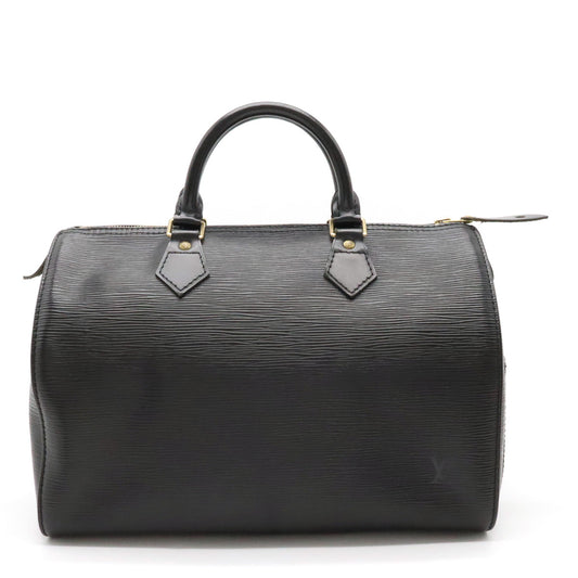 LOUIS VUITTON Louis Vuitton Epic Speed 30 Bag Mini Boston Bag Black Black Black Gold  M59022