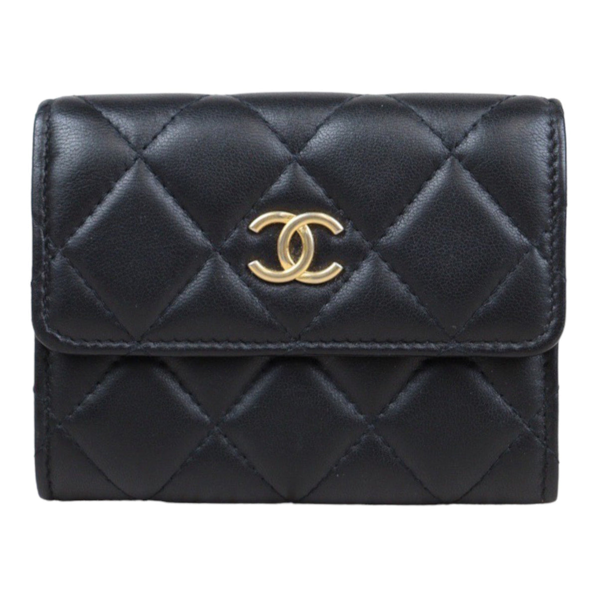 Rank A ｜CHANEL Coco Mark Card Holder Made In 2019～2020Year ｜S23120204