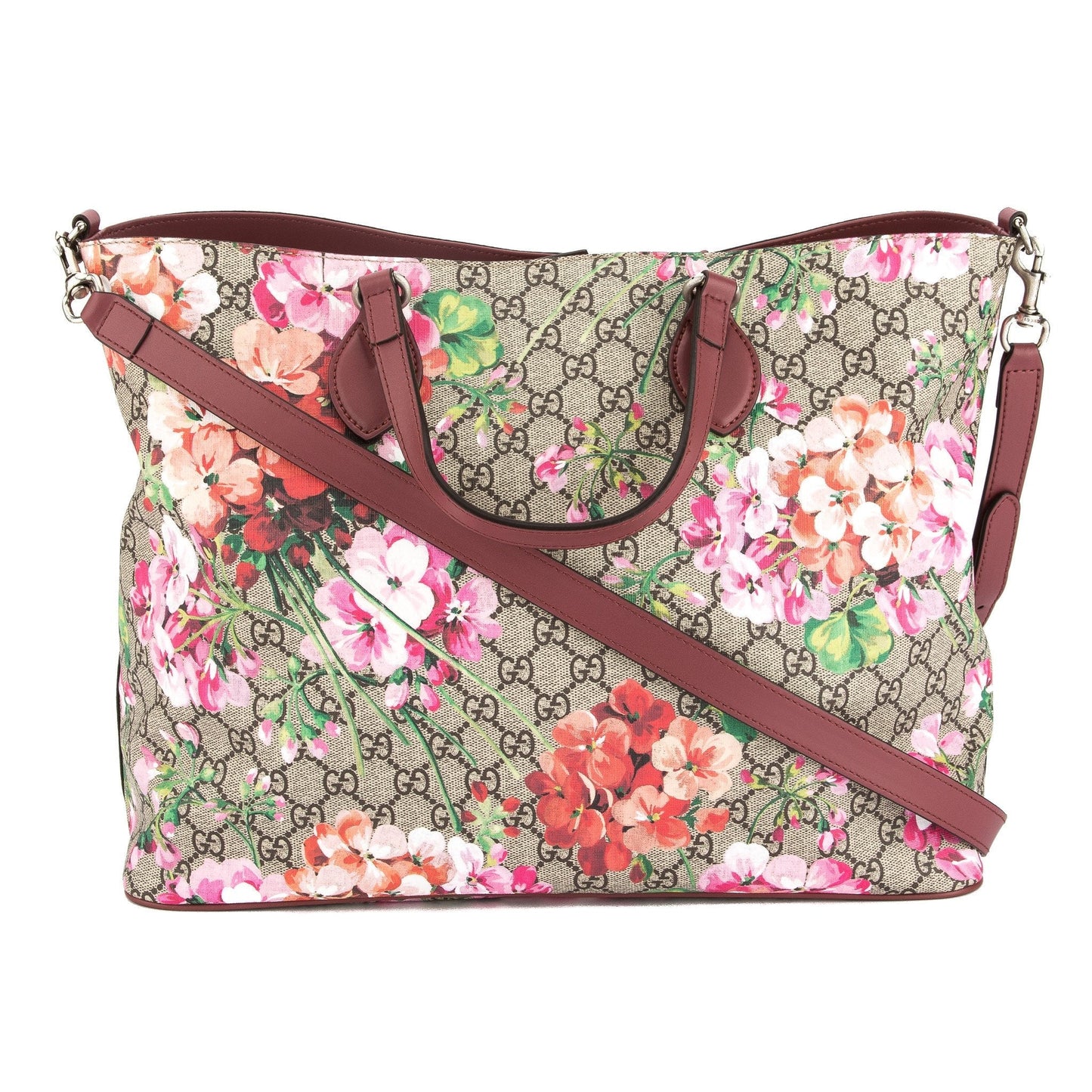 G*G Soft GG Supreme Canvas Blooms Tote Bag (New with Tags)