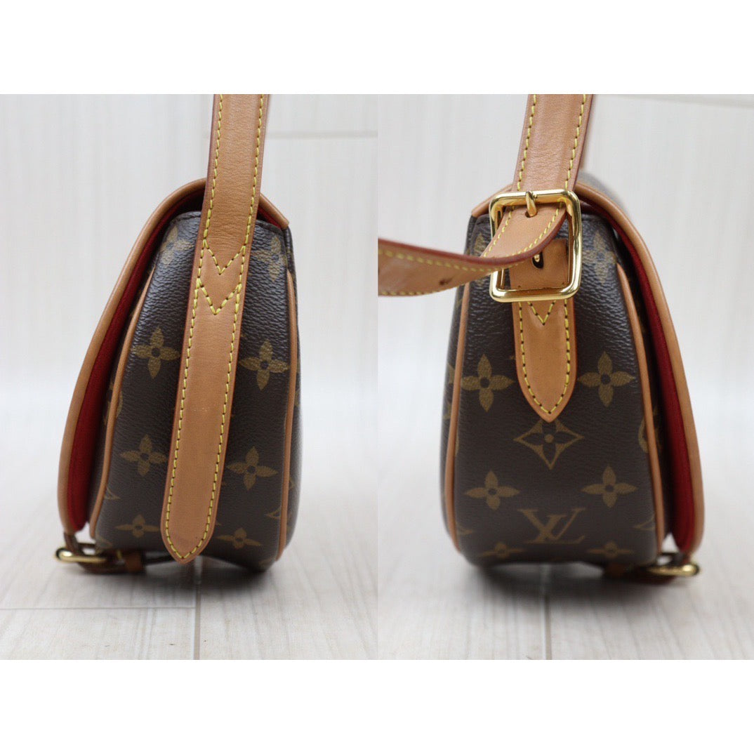 Rank AB｜ LV Monogram Tamburan Shoulder Bag Current Model｜S24061705
