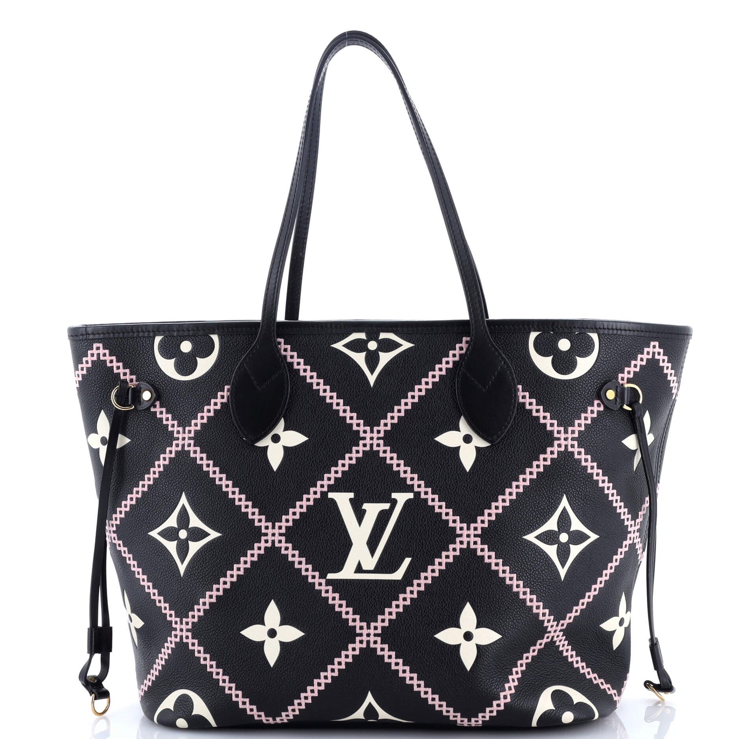 Neverfull NM Tote Monogram Empreinte Giant Broderies MM