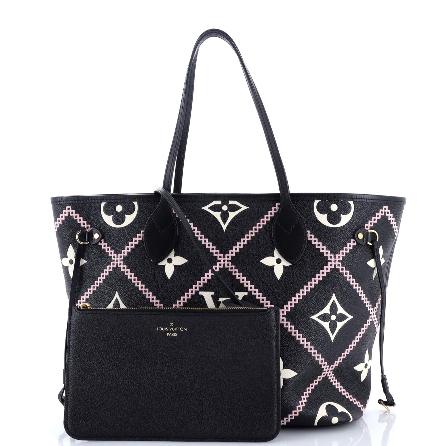 Neverfull NM Tote Monogram Empreinte Giant Broderies MM