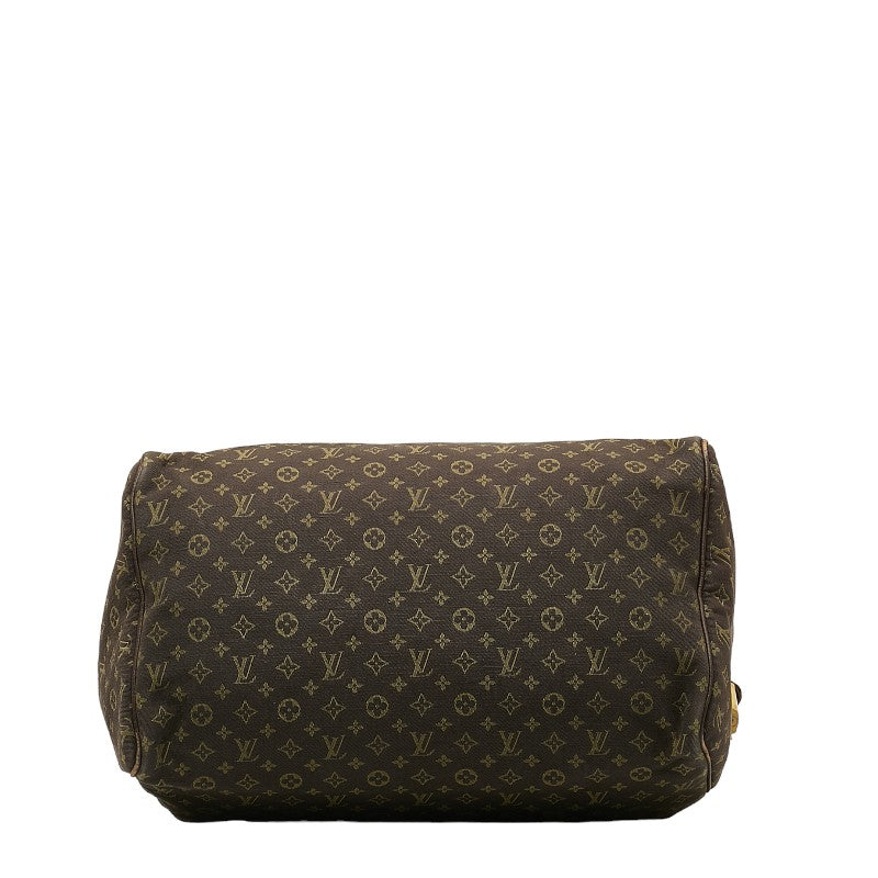 Louis Vuitton Louis Vuitton Monogram Miniature M95224 Handbag Linen/Leather  Brown
