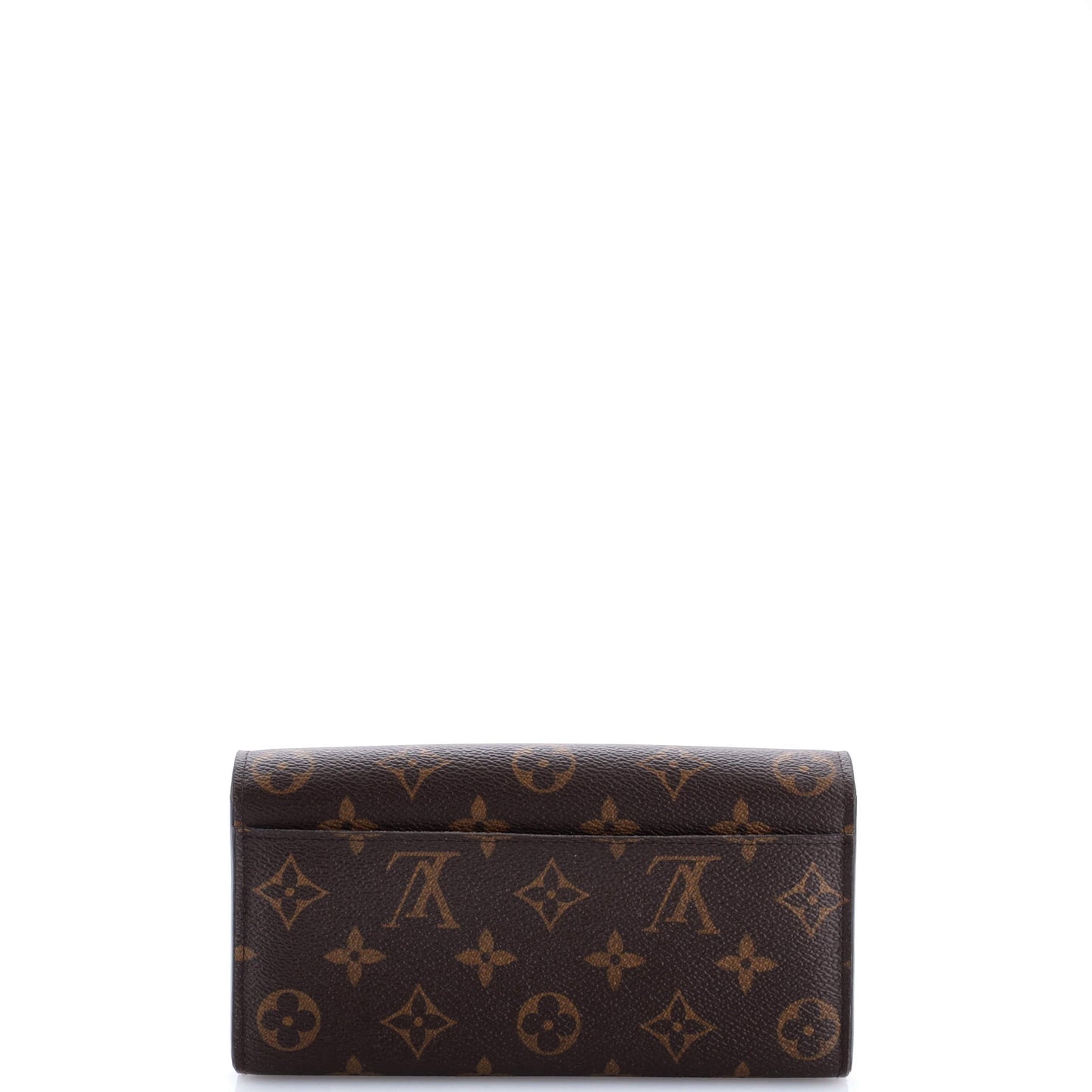 Sarah Wallet NM Monogram Canvas