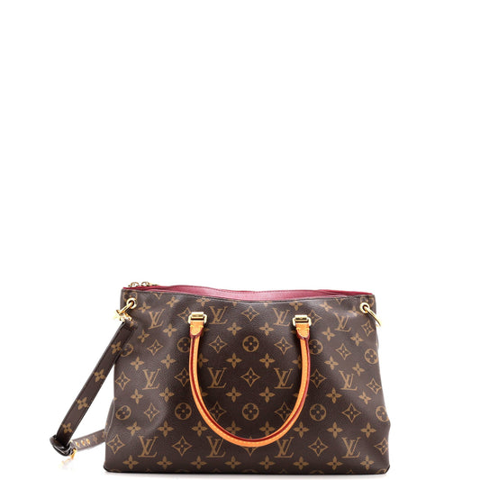 Pallas Tote Monogram Canvas with Leather