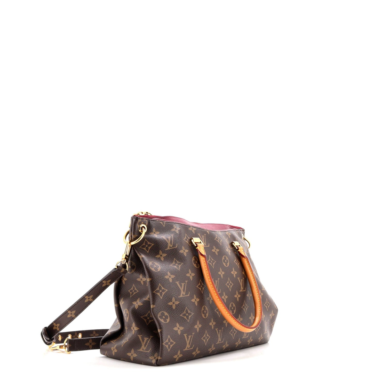 Pallas Tote Monogram Canvas with Leather