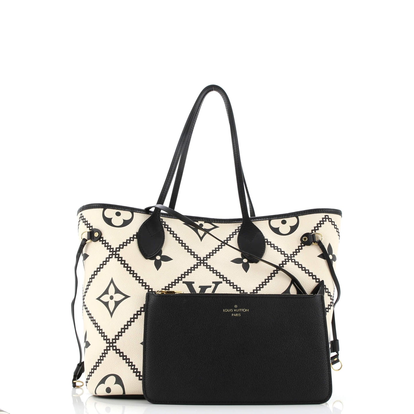 Neverfull NM Tote Monogram Empreinte Giant Broderies MM