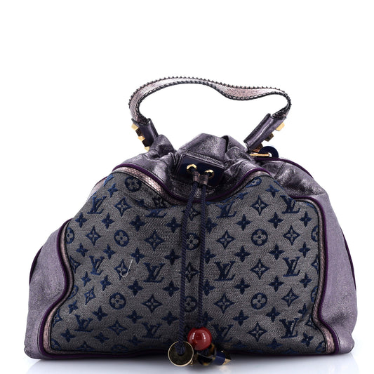 Bluebird Handbag Limited Edition Monogram Lurex Canvas