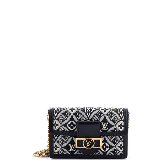 Dauphine Shoulder Bag Limited Edition Since 1854 Monogram Jacquard Mini