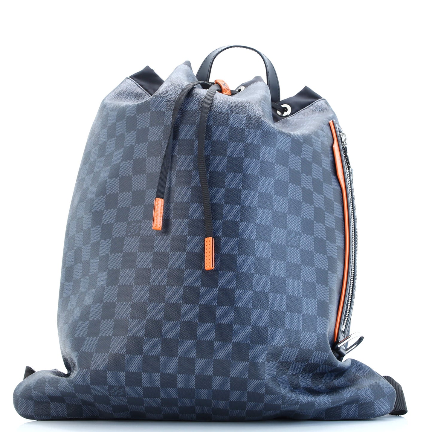 Drawstring Backpack Limited Edition Damier Cobalt Race