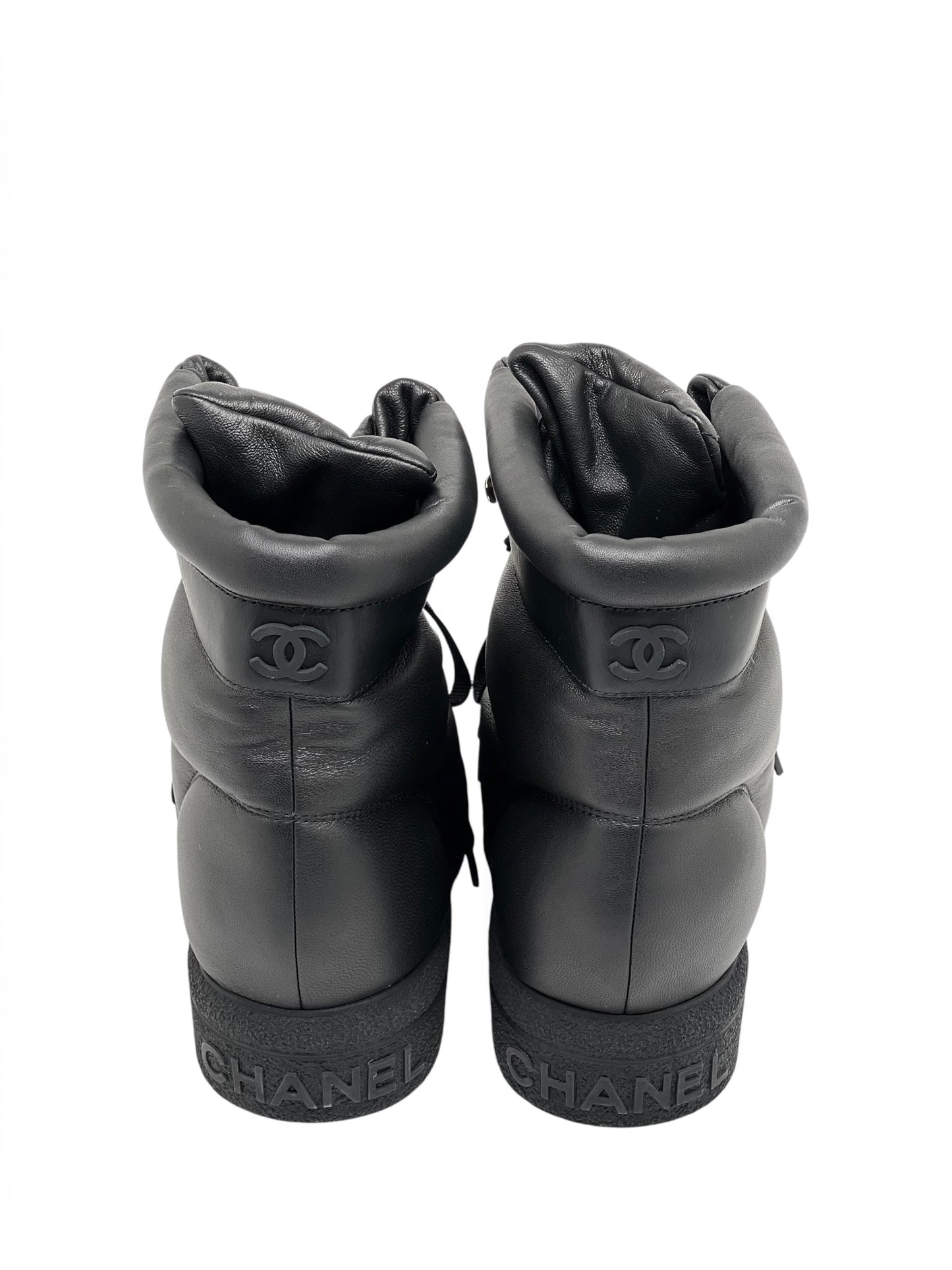Chanel - Boots Coco Neige T40C