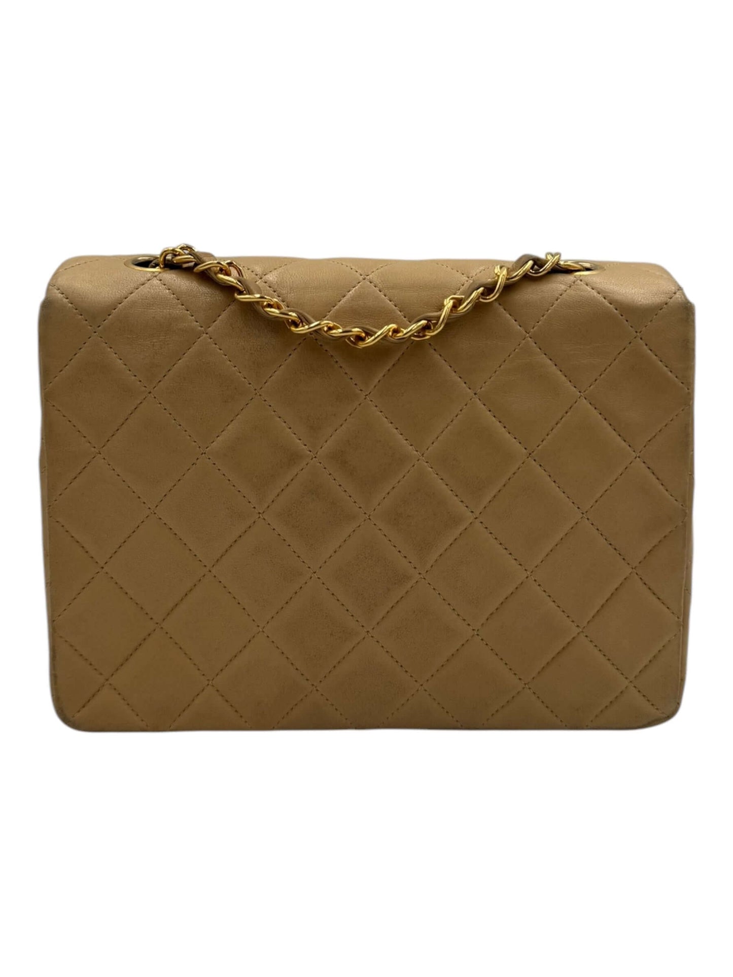 Chanel - Sac Timeless beige vintage