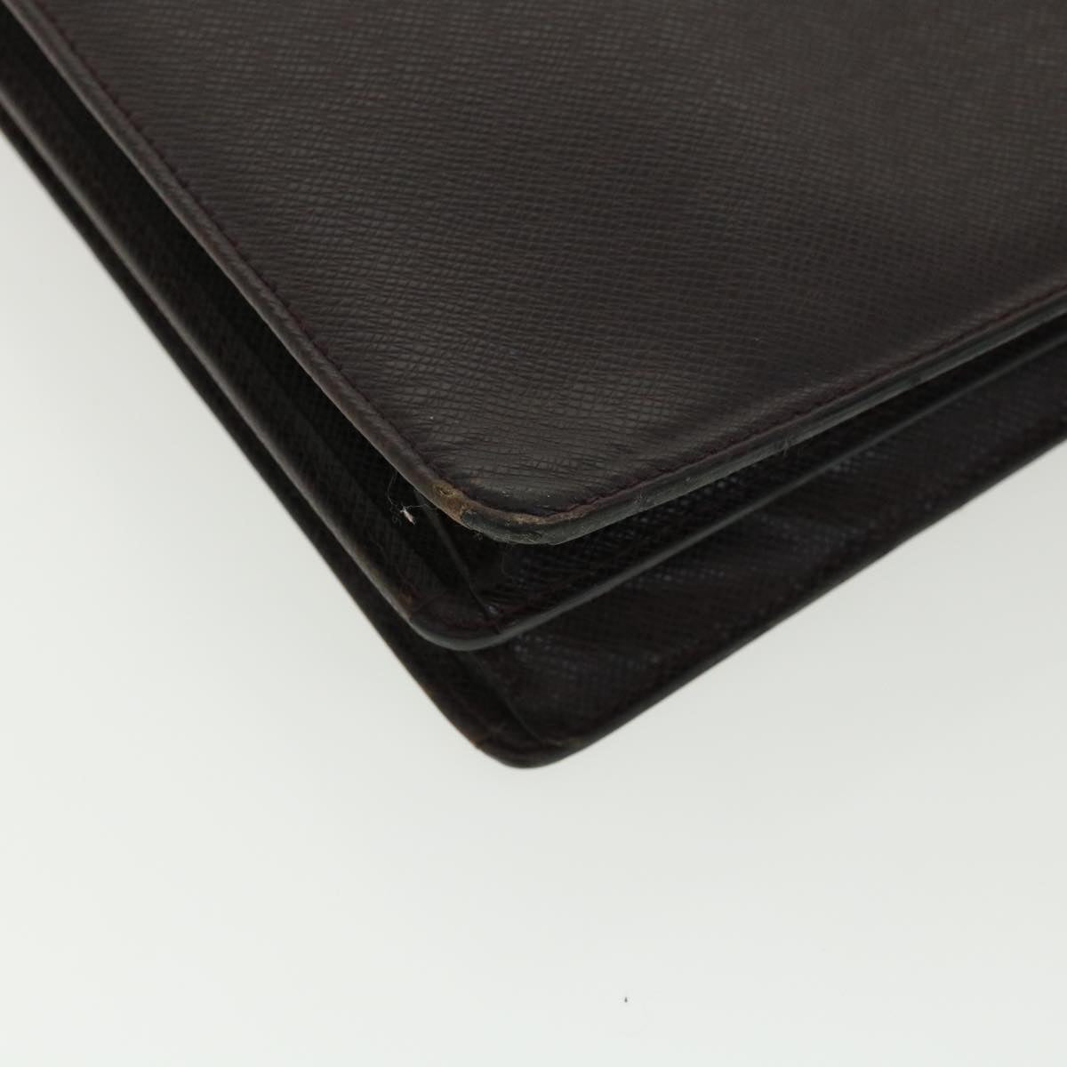 LOUIS VUITTON Taiga Serviette Moskova Business Bag Acajou M30036 LV Auth 35508
