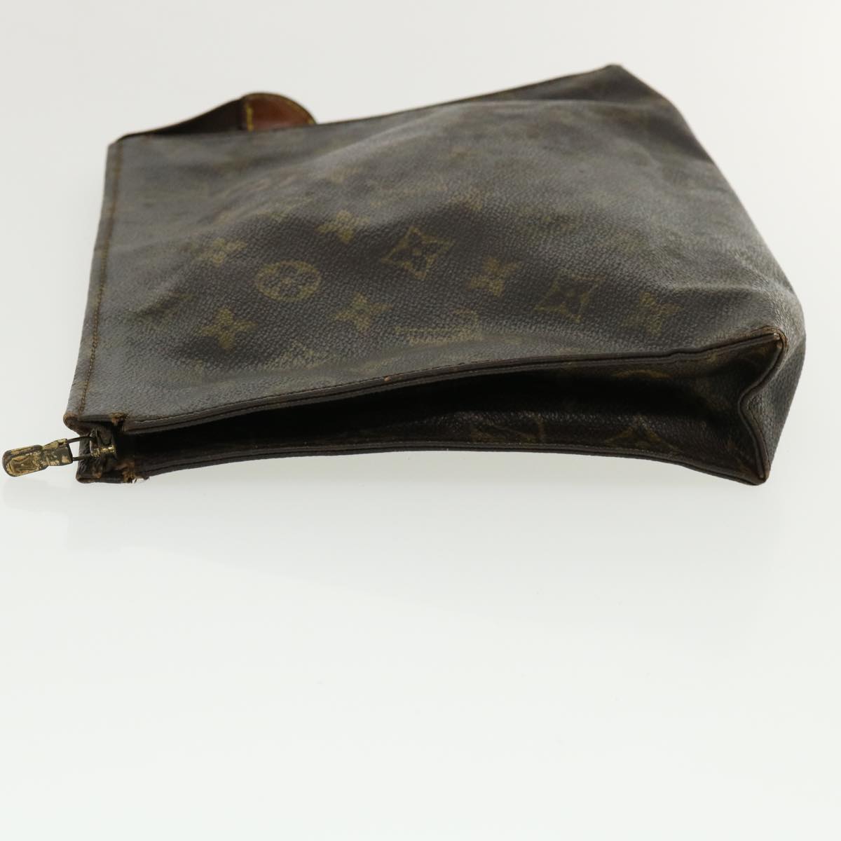 LOUIS VUITTON Monogram Poche Toilette 26 Pouch M47542 LV Auth 35568