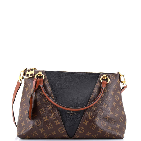 V Tote Monogram Canvas and Leather MM