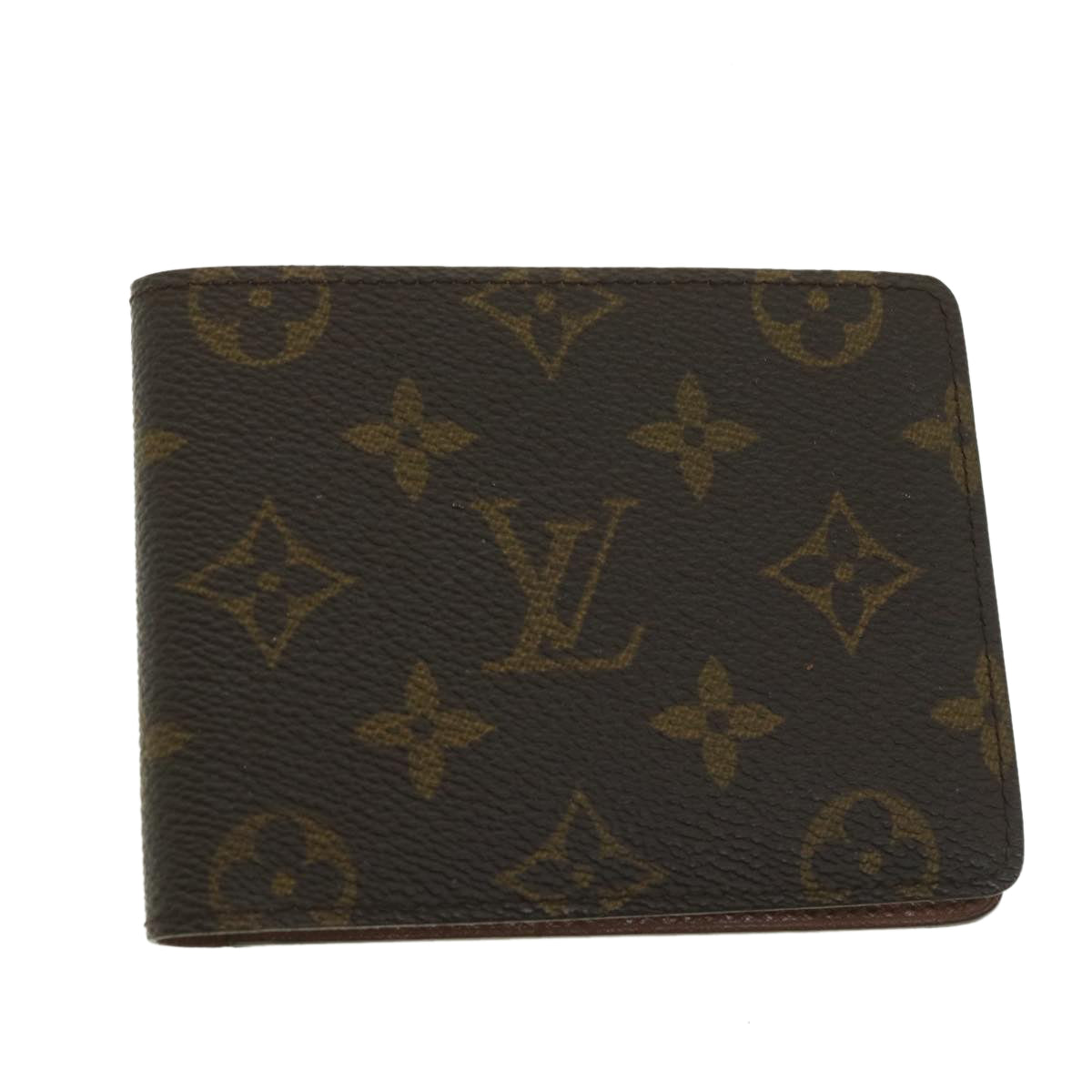 LOUIS VUITTON Monogram Portefeuille Multipull Bifold Wallet M60895 LV Auth 35624