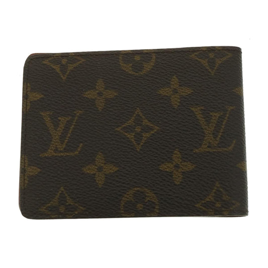 LOUIS VUITTON Monogram Portefeuille Multipull Bifold Wallet M60895 LV Auth 35624