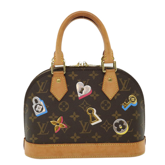 LOUIS VUITTON Monogram Lovelock Alma BB Hand Bag M44368 LV Auth 35666