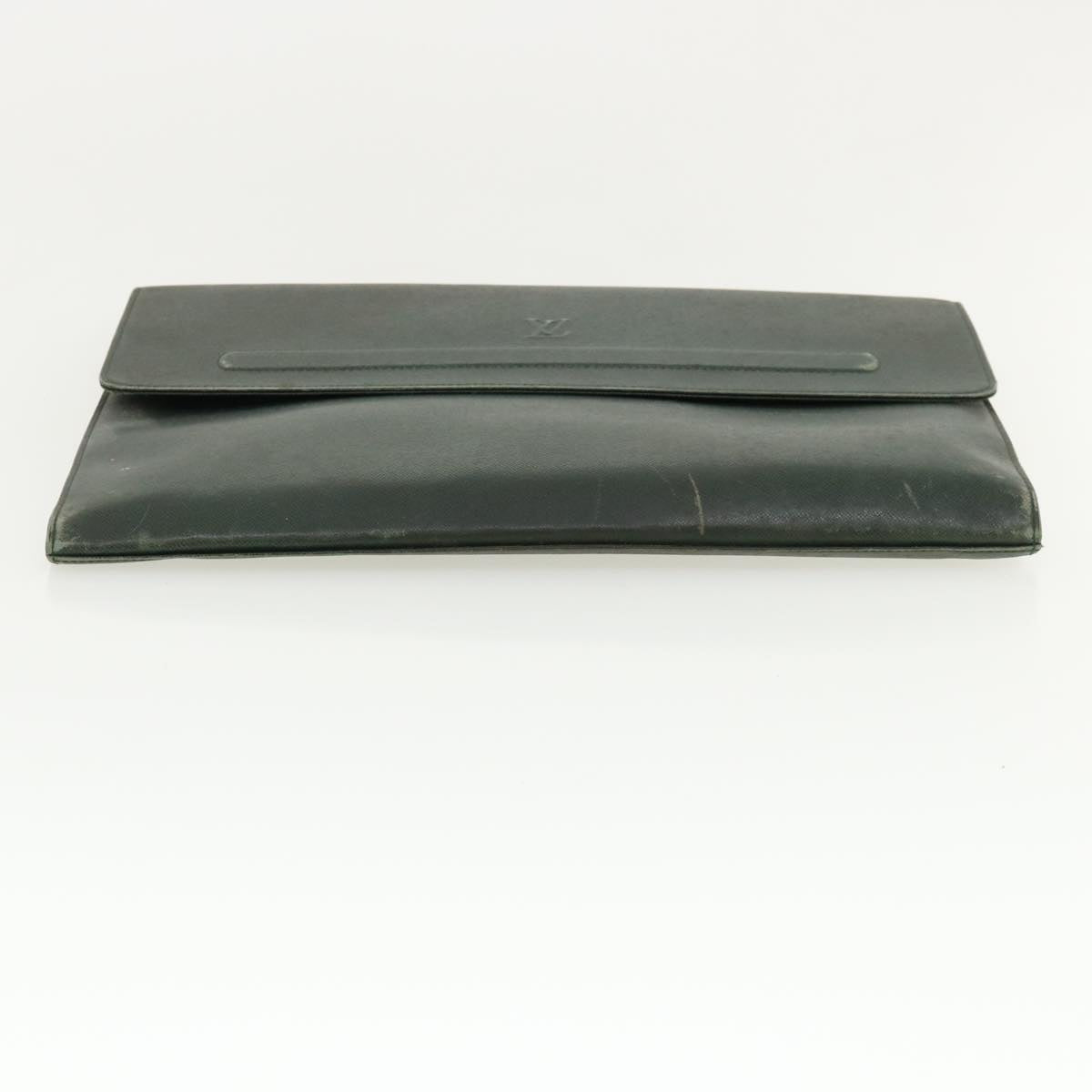 LOUIS VUITTON Taiga Clutch Bag Epicea LV Auth 35910