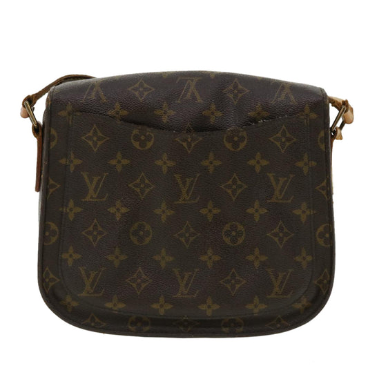 LOUIS VUITTON Monogram Saint Cloud GM Shoulder Bag M51242 LV Auth 35949