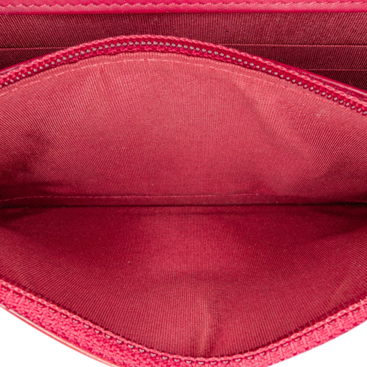 Red Chanel Patent Brilliant Wallet On Chain Crossbody Bag