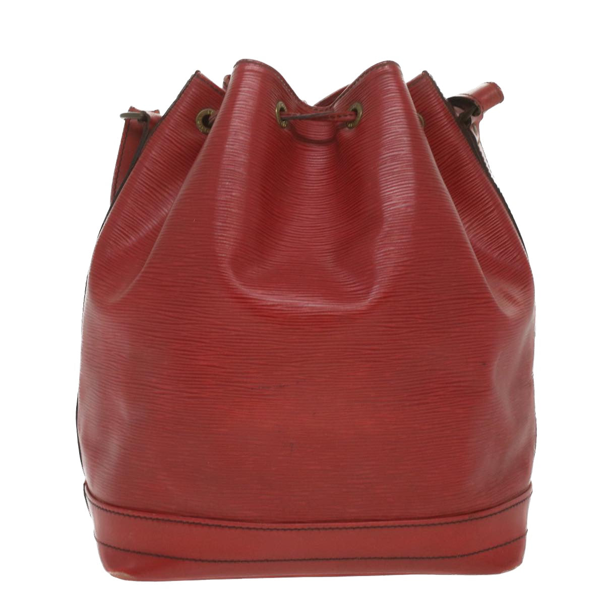 LOUIS VUITTON Epi Noe Shoulder Bag Red M44007 LV Auth 36004