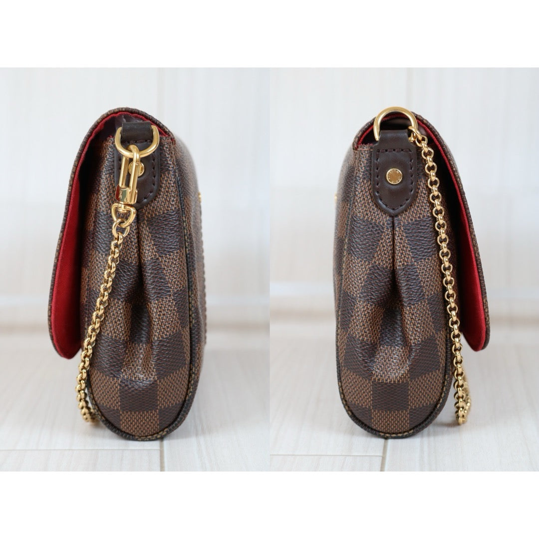 Very Good ( Rank A)｜ LV Damier Favorite MM Shoulder Bag｜S24091401