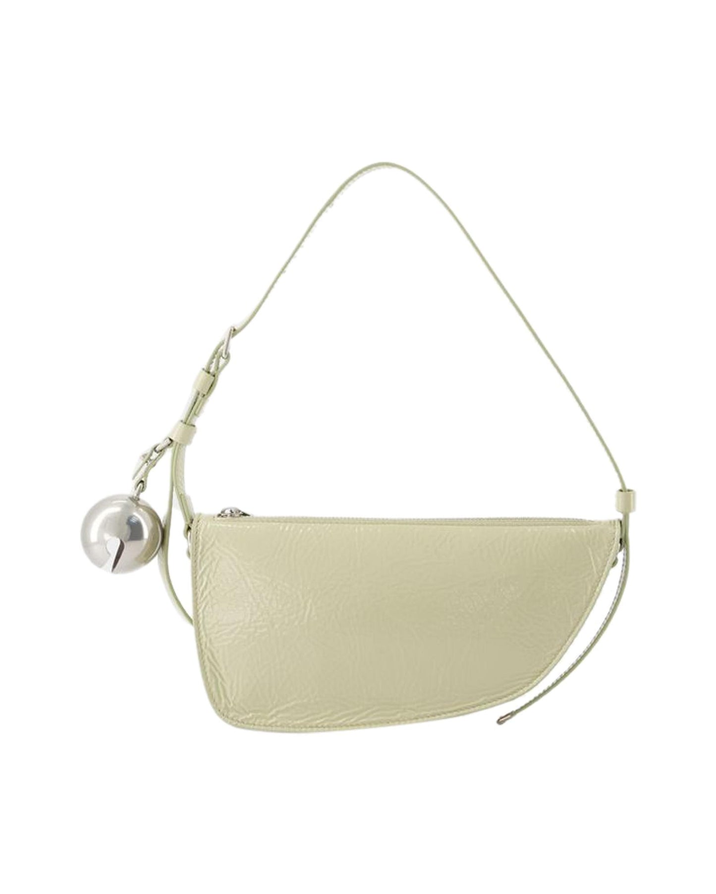Burberry Small Leather Shoulder Bag Women Beige ONE SIZE Beige