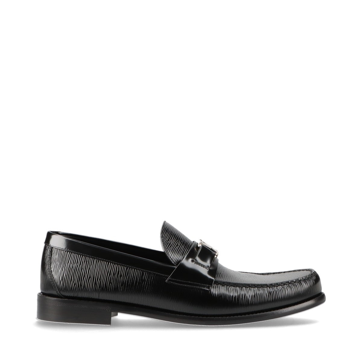 Louis Vuitton Main Line 22 Years Patent Leather  9 Mens Black FA0212 LV Logo Epi
