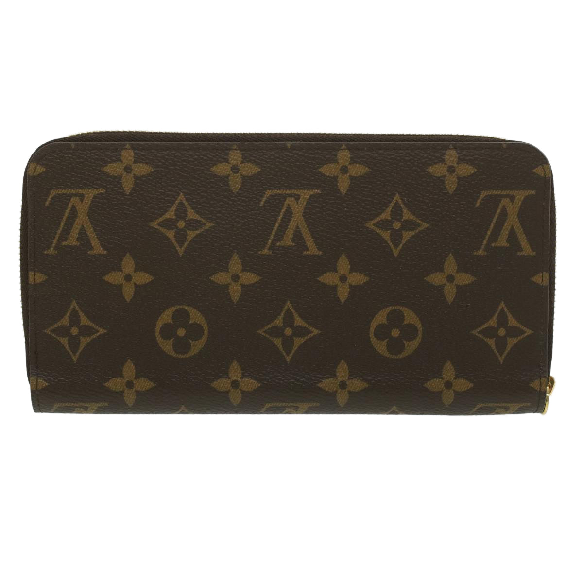 LOUIS VUITTON Monogram Zippy Wallet Long Wallet Rose Valerine M41894 Auth 36358A