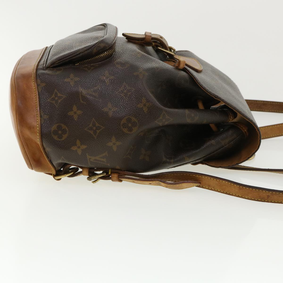 LOUIS VUITTON Monogram Montsouris MM Backpack M51136 LV Auth 36610