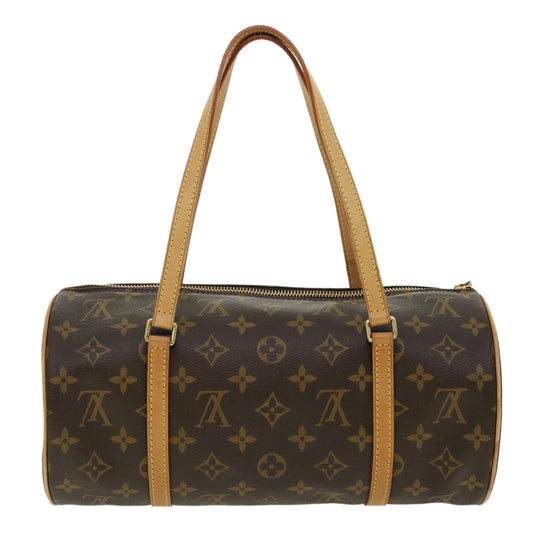LOUIS VUITTON Monogram Papillon 30 Hand Bag M51385 LV Auth 36771