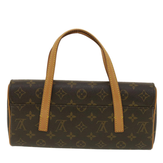LOUIS VUITTON Monogram Sonatine Hand Bag M51902 LV Auth 36778